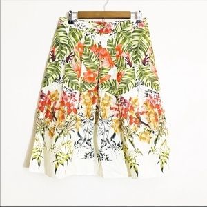 Talbots Floral Skirt Size 4.  Like New